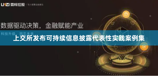 上交所发布可持续信息披露代表性实践案例集
